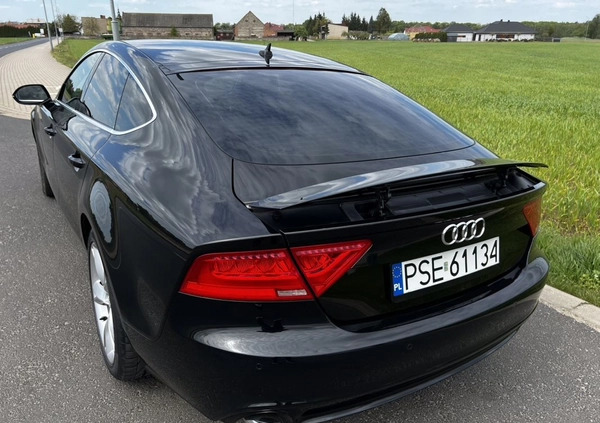 Audi A7 cena 62500 przebieg: 255000, rok produkcji 2012 z Śrem małe 781